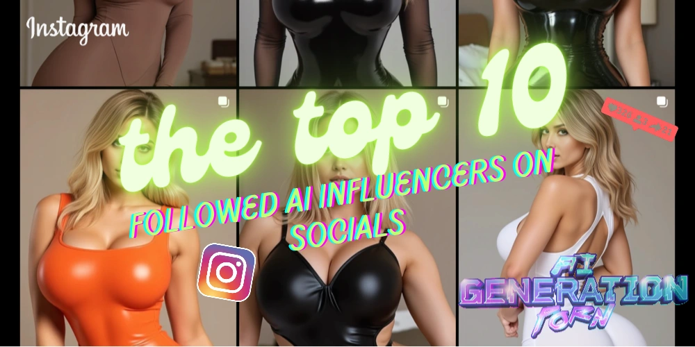 The top 10 Followed AI Influencers on Socials