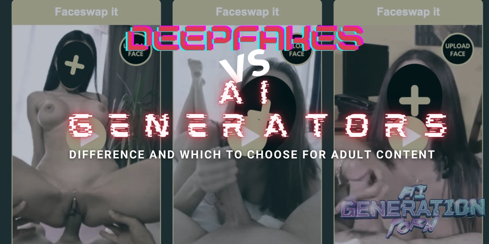 Deepfakes Vs. AI Generators: What’s the Difference And Which To Choose For Adult Content?