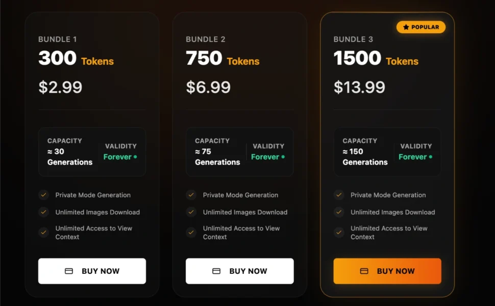shpritz pricing table