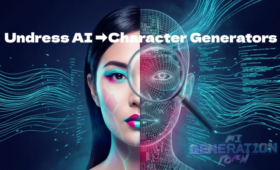 asian woman face turning into an android