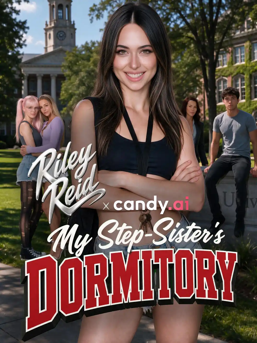 My Step-Sister's Dormitory: Riley Reid Candy Shorts Series Review